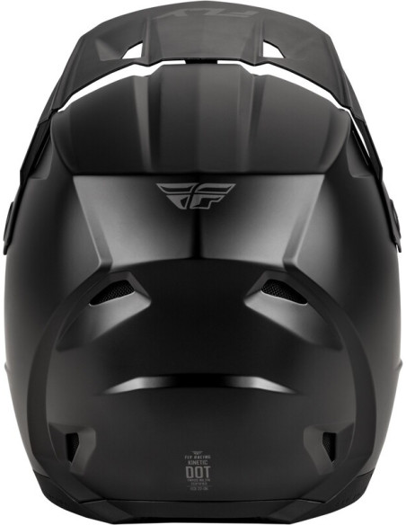 Casque cross Fly Racing 2026 Kinetic - Solid - Noir
