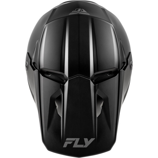 Casque cross Fly Racing 2026 Kinetic - Solid - Noir