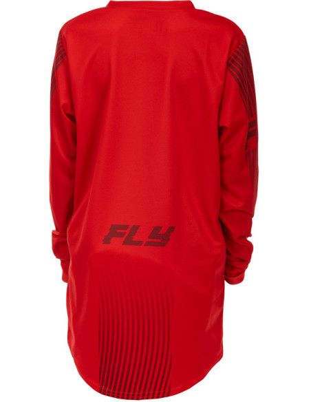 Maillot cross enfant Fly Racing 2026 F-16 - Rouge