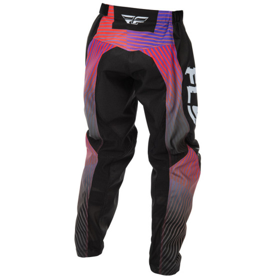 Pantalon cross enfant Fly Racing 2026 F-16 - Noir Rouge Violet