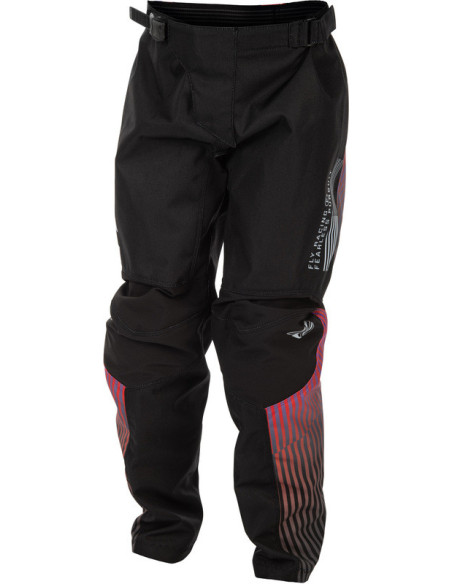 Pantalon cross enfant Fly Racing 2026 F-16 - Noir Rouge Violet