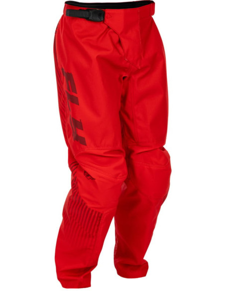 Pantalon cross enfant Fly Racing 2026 F-16 - Rouge
