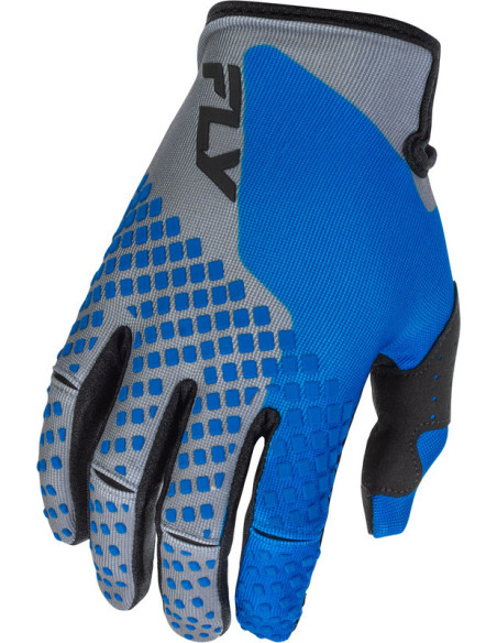 Gants cross enfant Fly Racing 2026 Kinetic - Bleu Gris Noir