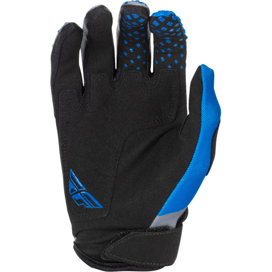 Gants cross enfant Fly Racing 2026 Kinetic - Bleu Gris Noir