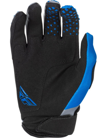 Gants cross enfant Fly Racing 2026 Kinetic - Bleu Gris Noir