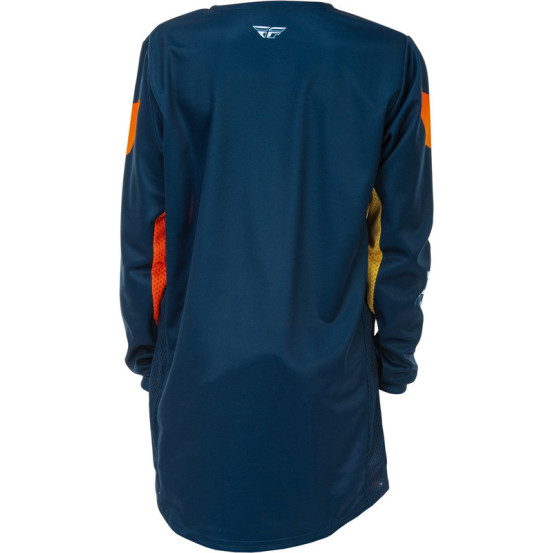 Maillot cross enfant Fly Racing 2026 Kinetic - Bleu Orange
