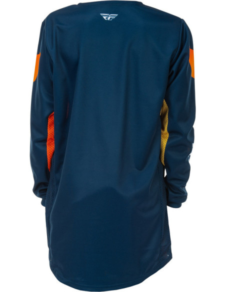 Maillot cross enfant Fly Racing 2026 Kinetic - Bleu Orange