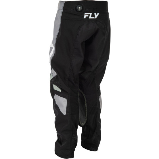 Pantalon cross enfant Fly Racing 2026 Kinetic - Noir Gris