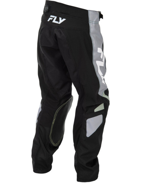 Pantalon cross enfant Fly Racing 2026 Kinetic - Noir Gris