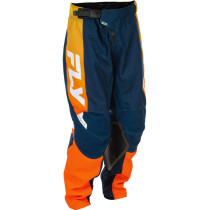 Pantalon cross enfant Fly Racing 2026 Kinetic - Bleu Orange