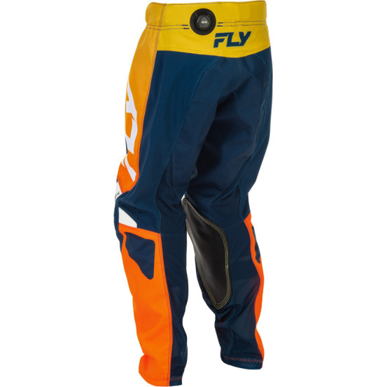 Pantalon cross enfant Fly Racing 2026 Kinetic - Bleu Orange