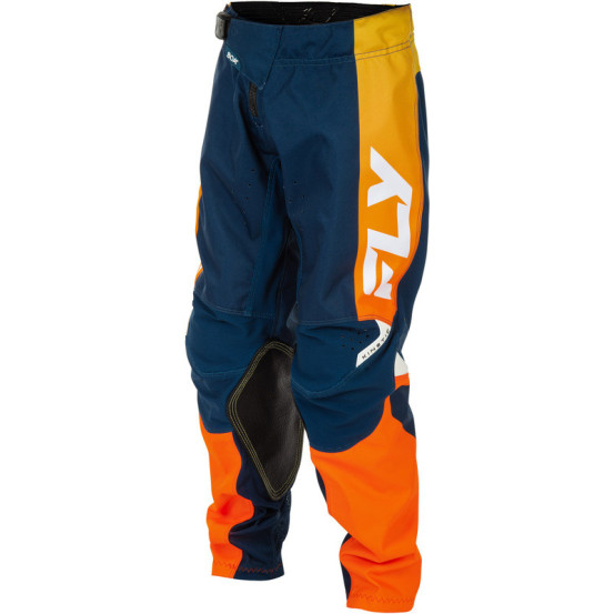 Pantalon cross enfant Fly Racing 2026 Kinetic - Bleu Orange