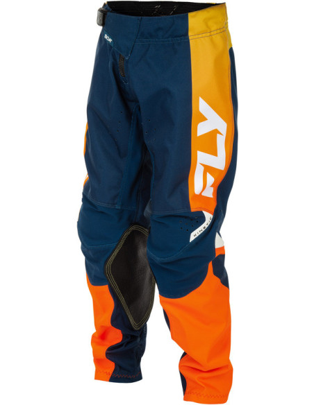 Pantalon cross enfant Fly Racing 2026 Kinetic - Bleu Orange
