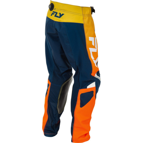 Pantalon cross enfant Fly Racing 2026 Kinetic - Bleu Orange