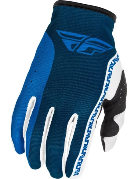 Gants cross enfant Fly Racing 2026 - Lite - Bleu Blanc