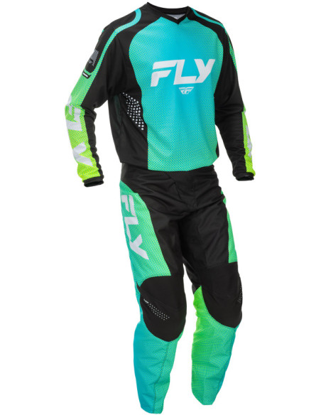 Maillot cross Fly Racing 2026 F-16 - Bleu Noir Blanc