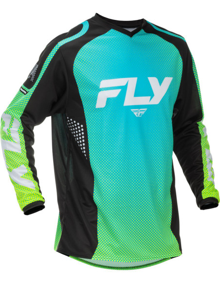 Maillot cross Fly Racing 2026 F-16 - Bleu Noir Blanc