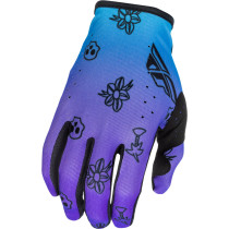 Gants cross enfant Fly Racing 2026 Outline - Lite - Violet Bleu Noir