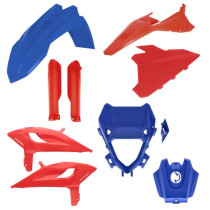 Kit plastiques complet - Rouge Bleu - ACERBIS Beta RR 2025 X-PRO 2025-2026