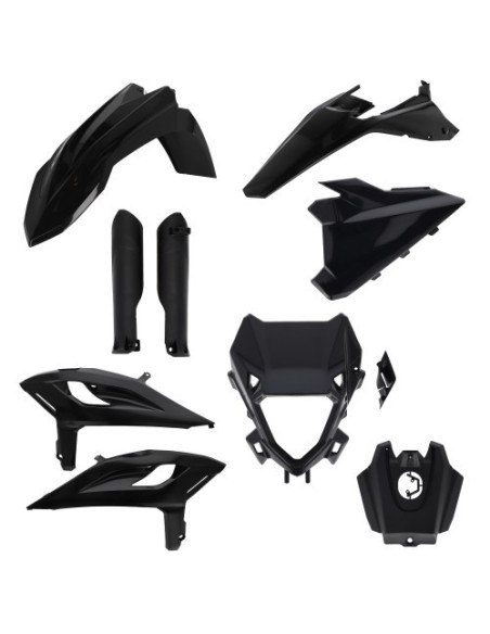 Kit plastiques complet - Noir - ACERBIS Beta RR 2025 X-PRO 2025-2026
