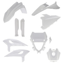 Kit plastiques complet - Blanc - ACERBIS Beta RR 2025 X-PRO 2025-2026