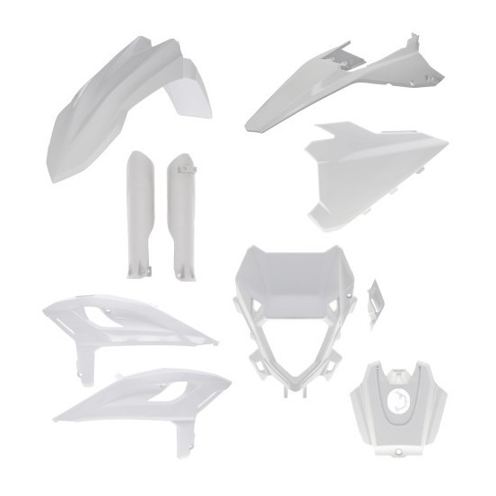 Kit plastiques complet - Blanc - ACERBIS Beta RR 2025 X-PRO 2025-2026