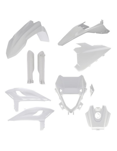 Kit plastiques complet - Blanc - ACERBIS Beta RR 2025 X-PRO 2025-2026
