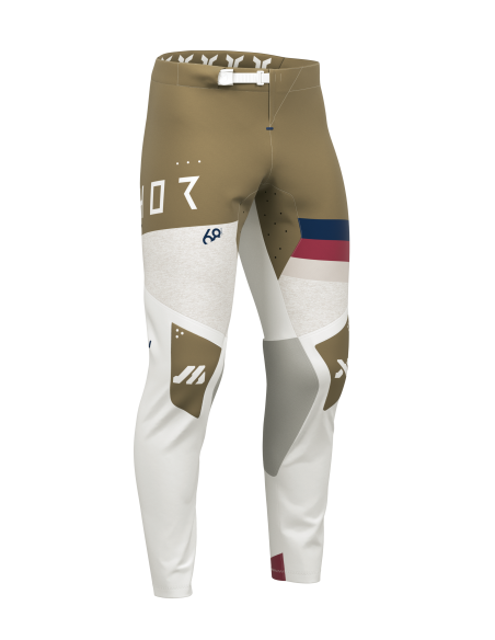 Pantalon cross Thor 2026 Sportmode League - Blanc Beige
