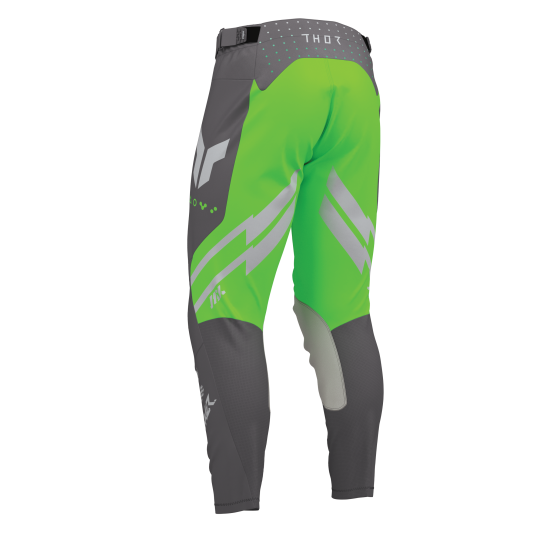 Pantalon cross Thor 2026 Launchmode Futura - Gris Vert