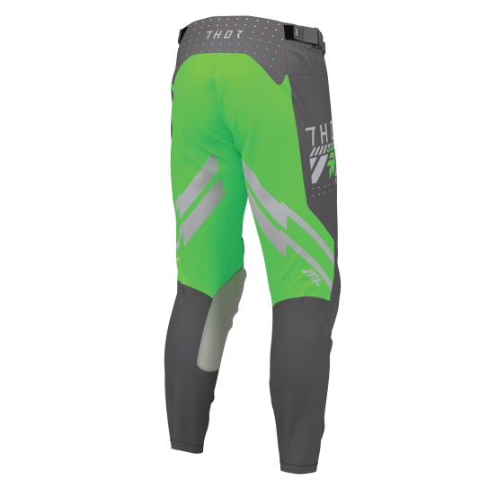 Pantalon cross Thor 2026 Launchmode Futura - Gris Vert