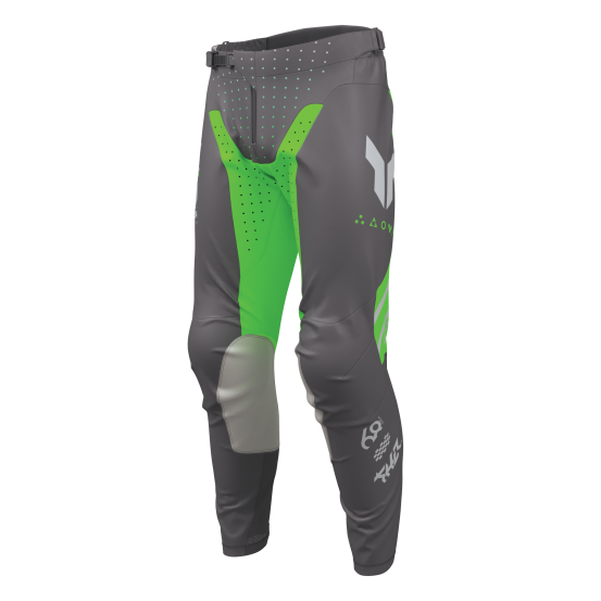 Pantalon cross Thor 2026 Launchmode Futura - Gris Vert