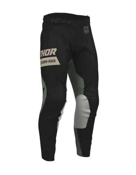 Pantalon cross Thor 2026 Launchmode Bleach - Noir Vert