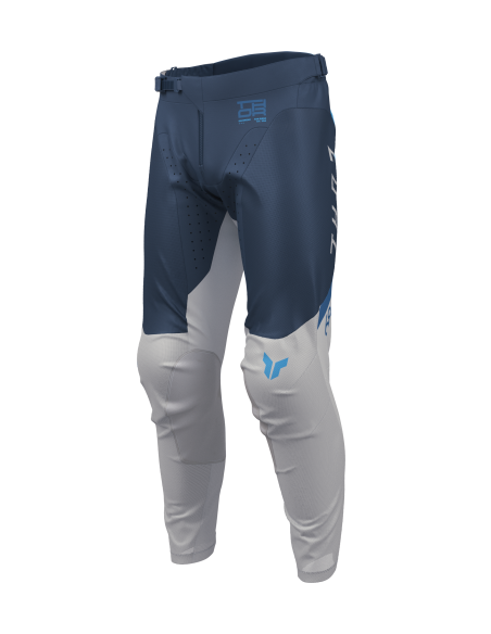 Pantalon cross Thor 2026 Launchmode Vented Raptor - Bleu Gris