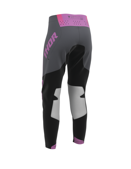 Pantalon cross femme Thor 2026 Sportmode Velocity - Noir Orchid