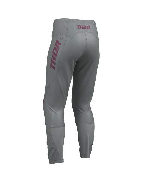 Pantalon cross femme Thor 2026 Ridemode Menace - Violet Gris