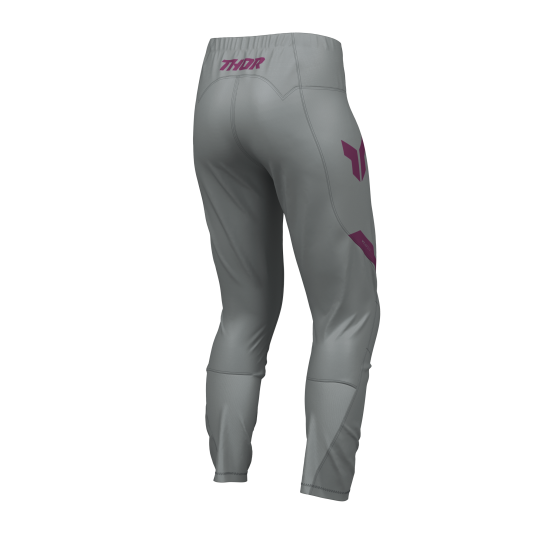 Pantalon cross femme Thor 2026 Ridemode Menace - Violet Gris