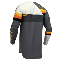 Maillot cross homme Thor 2026 Sportmode League - Vintage - Gris Blanc Orange 2