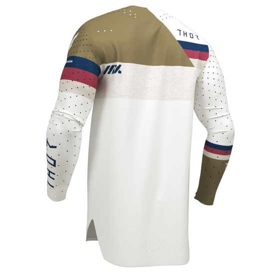 Maillot cross homme Thor 2026 Sportmode League - Blanc Or