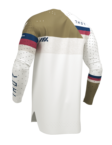 Maillot cross homme Thor 2026 Sportmode League - Blanc Or