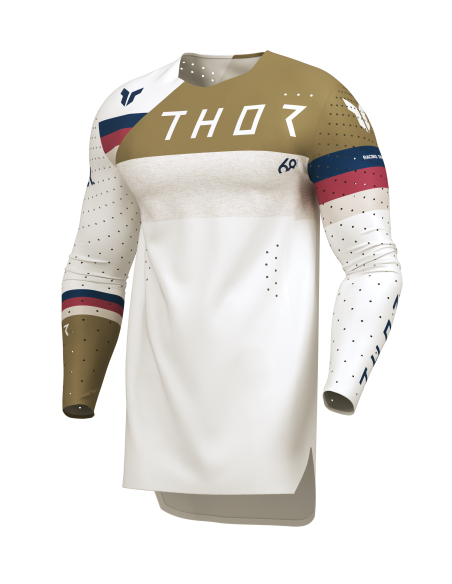 Maillot cross homme Thor 2026 Sportmode League - Blanc Or