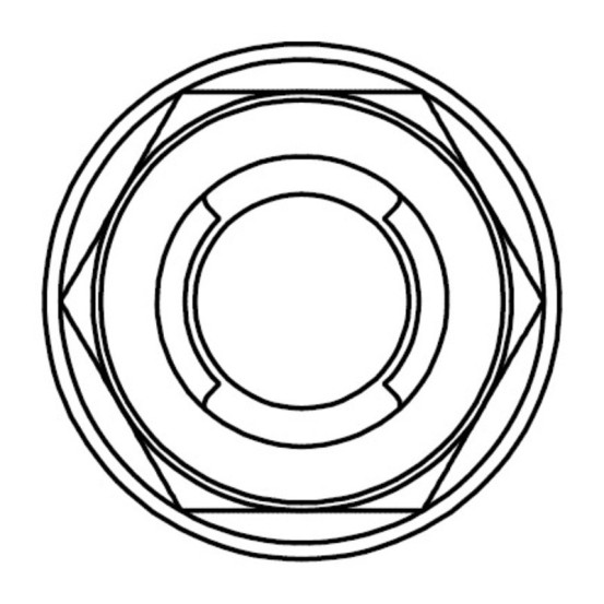 Kit écrou fuji hexagonal BOLT (Par 10)