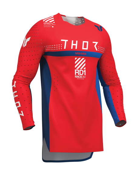 Maillot cross homme Thor 2026 Sportmode - Rouge