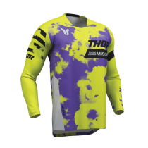 Maillot cross homme Thor 2026 Launchmode Bleach - Gris Acide