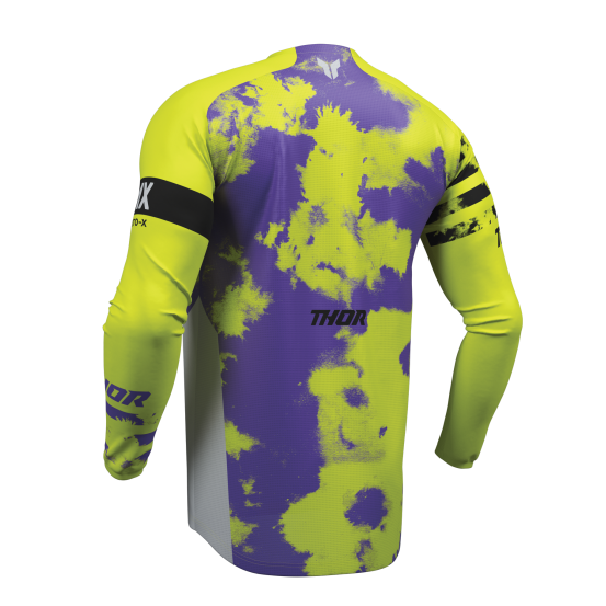 Maillot cross homme Thor 2026 Launchmode Bleach - Gris Acide
