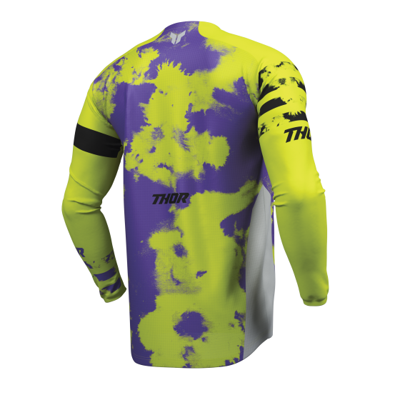 Maillot cross homme Thor 2026 Launchmode Bleach - Gris Acide