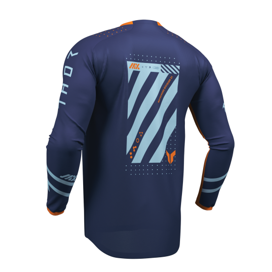 Maillot cross homme Thor 2026 Launchmode Futura - Bleu Orange