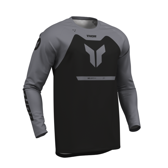 Maillot cross homme Thor 2026 Ridemode Menace - Noir