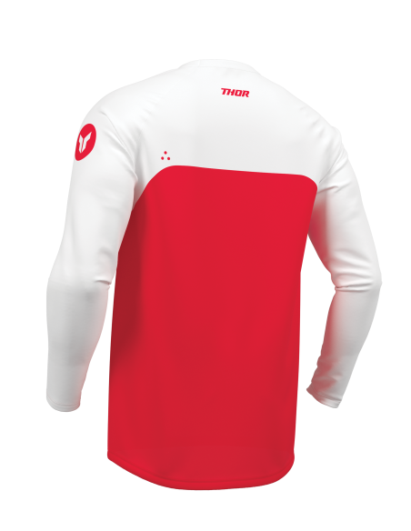 Maillot cross homme Thor 2026 Ridemode Menace - Rouge