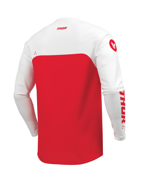 Maillot cross homme Thor 2026 Ridemode Menace - Rouge