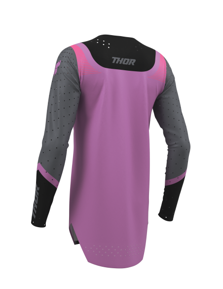 Maillot cross femme Thor 2026 Sportmode Velocity - Noir Orchid